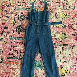 Denim jumpsuit